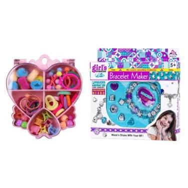 Imagem de Kit Acessórios De Cabelo Infantil Com Presilhas Xuxinhas Coloridas + P