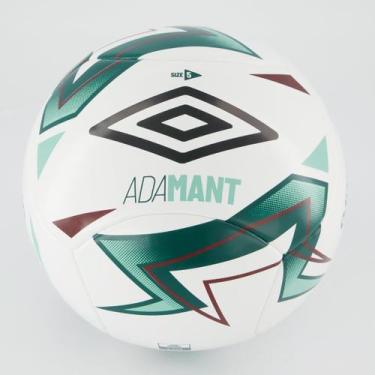 Imagem de Bola Umbro Adamant Society Branca e Verde, 05