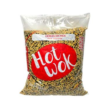 Imagem de Gergelim Mix Torrado Branco e Preto para Sushi Japonês Hot Wok 1kg