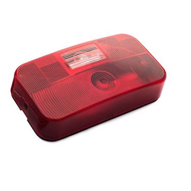 Imagem de Lumitronics Red superfície Mount Light - Parar/volta/cauda/Backup para RV, Trailer, Camper, 5ª roda e Motorhomes (Black)