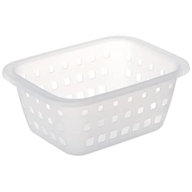 Imagem de Ordene - Cesto Plástico Organizador Pequeno de 1,4​​ Litros, Cor Cristal, Linha Log