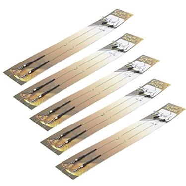 Imagem de Gancho de linha de pesca, equipamento de cabelo de pesca de metal forte para iscas de pesca para entusiasta de pesca ao ar livre(12 #)