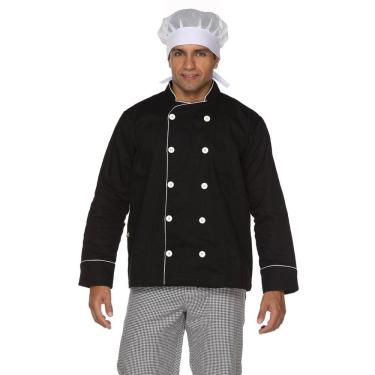 Imagem de Dolmã Chef Cozinha Masculino Oxford