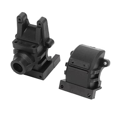 Imagem de Caixa de engrenagens RC tampa de plástico resistente ao desgaste RC caixa de engrenagens carro carcaça atualização parte para ZD Racing 1/10 RC deserto fora de estrada carro