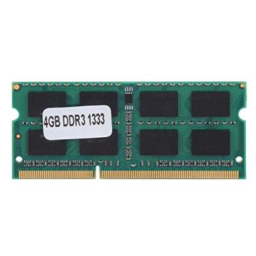 Imagem de Banco de memória 4GB DDR3 1333MHz 204PIN para notebook laptop, módulo de placa RAM DDRIII 1,5V PC3-10600