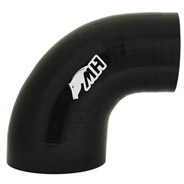 Imagem de Mangote em Silicone Redutor Curva 90° graus 4" para 3" polegadas (102mm para 76mm) x 125mm