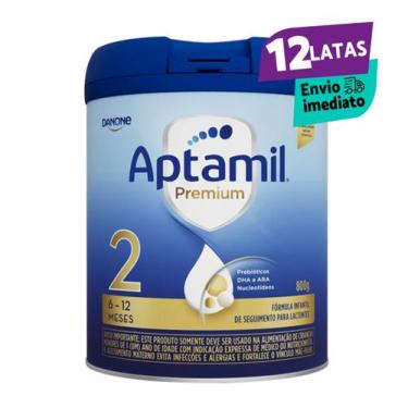 Leite Em Pó Aptamil 3 Premium Prebióticos 800G em Promoção na Americanas