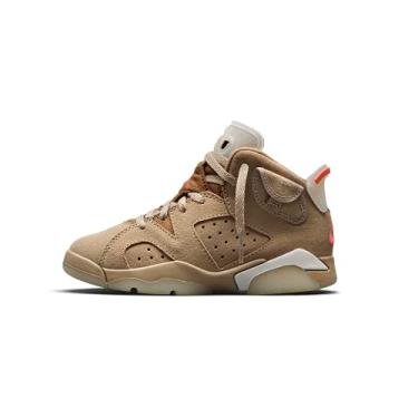 Imagem de Jordan Preschool Air 6 Retro PS DH0693 200 Travis Scott - British Khaki - Size 3Y