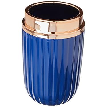 Imagem de PORTA ESCOVA - CANELATTA AZUL MARINHO