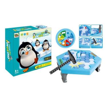 Jogo Infantil Numa Fria Quebra Gelo Do Pinguim Interativo - R$ 41,98