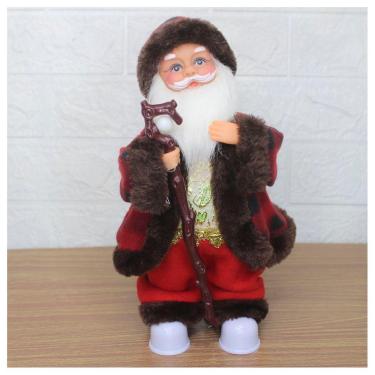 Imagem de Decoração Enfeite Natal Musical Movimento Papai Noel Com LED 28cm