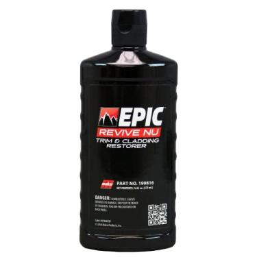 Imagem de Malco Epic Revive Nu Plástico Acabamento e Reposição de Enchimento – Restaura Plástico Desbotado e Seco/Vinil e Borracha de Volta ao Preto ou Cinza Acabamento/425 ml (199816)