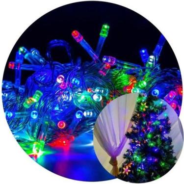 Imagem de Pisca Pisca Luz De Natal Enfeite 100 Lampadas Led - Bm Ecommerce