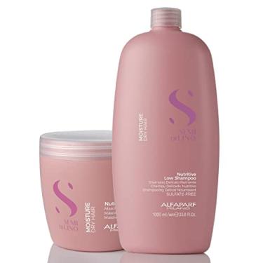 Imagem de Kit de Nutrição Express Alfaparf Semi Di Lino Moisture Grande