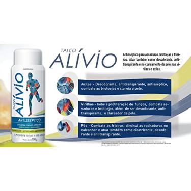 Imagem de Talco Alivio Antisséptico Desodorante Antitranspirante