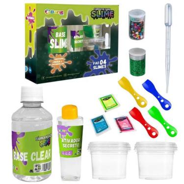 Imagem de Kit Completo Para Fazer Slime Fábrica Slime Neon - Bang Toys
