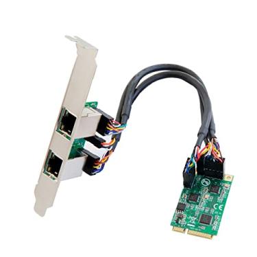 Imagem de Placa de expansão de rede Ethernet PCIe Dual 2,5 Gigabit Mini