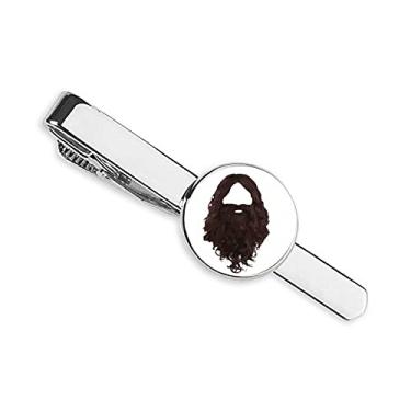 Imagem de Hairstyle Beard masculina e feminina com clipe de gravata para presente de homem de negócios