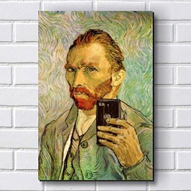 Imagem de Placa Decorativa em MDF com 20x30cm - Modelo P229 - Van Gogh
