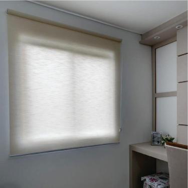 Imagem de Persiana Rolo Translucida Bege - 1,00m x 1,30m