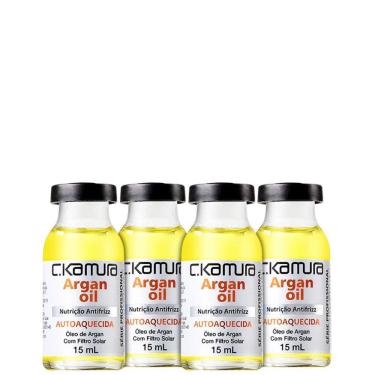 Imagem de C.kamura Argan Nutri-oil - Ampola De Nutrição 4x18ml Blz