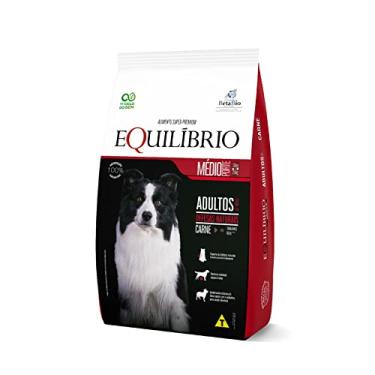 Imagem de Equilíbrio Super Premium Cães Ração Cães Equilibrio Raças Médias Adulto Carne 12Kg