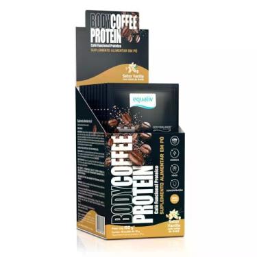 Imagem de Body Coffee Protein Café Funcional Sabor Vanilla 10 Sachês de 15g Equaliv