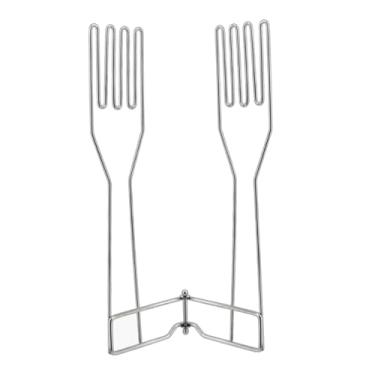 Imagem de IEUDNS Suporte de Luvas de Cozinha Vertical de aço Inoxidável para Drenagem de Luvas, Secador de Luvas