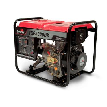 Imagem de Gerador a Diesel Toyama TDG4000BX 3.3 KW Bivolt com Capacitor