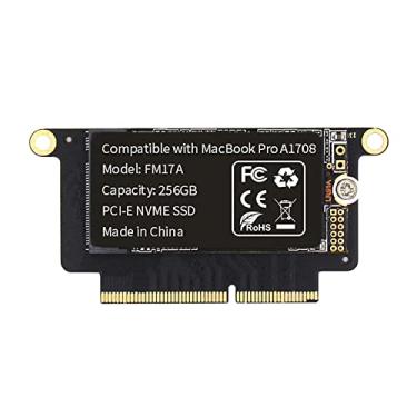 Imagem de FLEANE FM17A 256GB PCIE 3.0x4 NVME 3D NAND TLC Flash SSD para MacBook Pro Retina A1708 (final de 2016 - meados de 2017), ferramentas DIY incluídas (256 GB)
