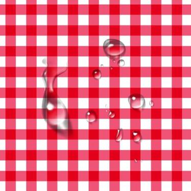 Imagem de Forro de gaveta autoadesivo vermelho rubi xadrez forro de gaveta papel de contato para armários de cozinha, armário, cômoda, mesa, parede, arte, artesanato, móveis, decalque 43 x 38 cm