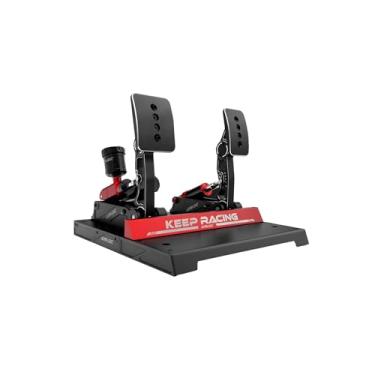 Imagem de Pedaleira P1000 Dual Pedal Hidráulica Simagic Simuladores ExtremeSimracing