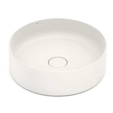 Imagem de Kit 2 Cubas de Apoio Redonda sem Mesa 390 Platinum P2 Incepa Beige