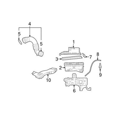 Imagem de Mopar Válvula de ventilação positiva do cárter 5047002AA