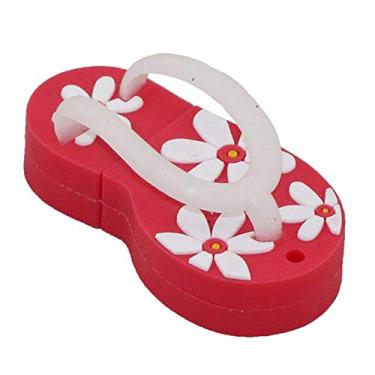 Imagem de 32GB Flip Flop Modelo USB 3.0 Flash Drive Flash Drive 3.0 Unidade de Polegar USB Jump Drive Memory Stick Zip Drive USB - Vermelho