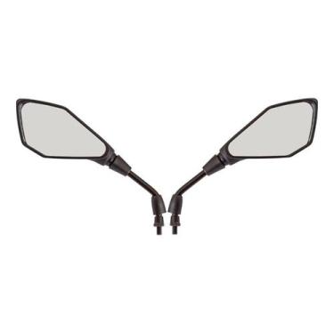 Imagem de Retrovisor Z400 Rosca Honda Lente Convexa Fan Titan Start - Tmac