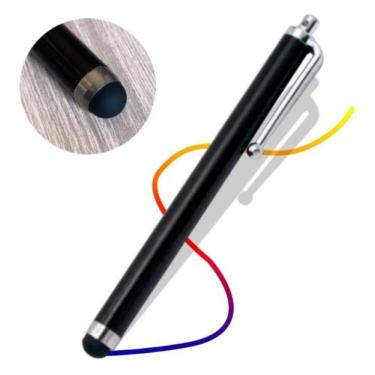 Imagem de Caneta Preta Touch P/ Tablet Samsung Galaxy Tab A8 X200 X205 - R.L.E