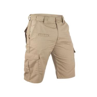 Imagem de Bermuda Cargo Tática Defender - Lisa - Safo, Caqui, 38
