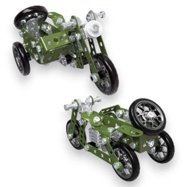 Imagem de Brinquedo De Montar Triciclo De Metal Certificado Inmetro Novo Monte C