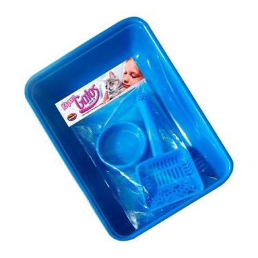 Imagem de Kit Furacão Pet para Gatos Azul