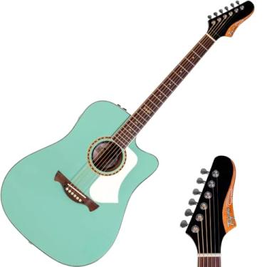 Imagem de TAGIMA - Violão Tagima Swell Deluxe Aço Eq Turquoise Green TQG/Bag