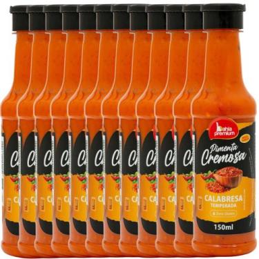 Imagem de Molho Pimenta Cremosa Caribenha Temática Ardência Extra Forte (Para os