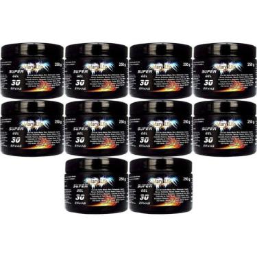 Imagem de Kit 10 Super Gel 30 Ervas 250g Super Potencia Para Conforto - Mary Lif
