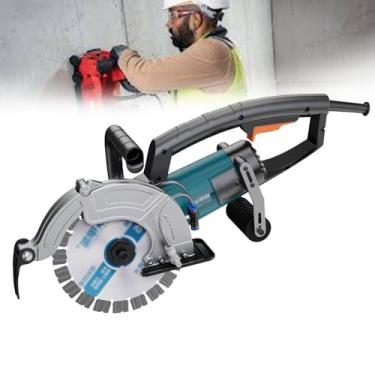 Imagem de 星姿 Caçador de parede, máquina de corte de ranhura de parede elétrica, máquina de entalhe de concreto de tijolo de alta potência 3000W, profundidade ajustável de 62 mm, com configuração de interruptor