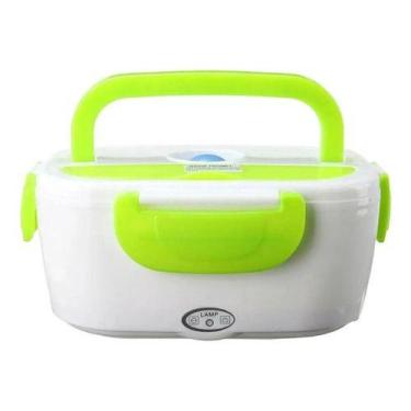 Imagem de Marmita Elétrica Automatica 110 V Linda Divisórias Talheres - oem, Lar