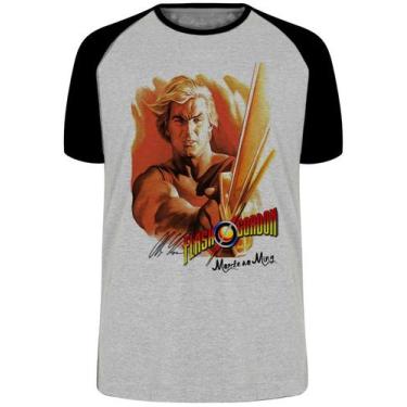 Imagem de Camiseta  Flash Gordon Morte ao Ming! Blusa Plus Size extra grande adu