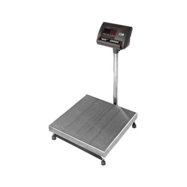 Imagem de Balança Eletrônica Plataforma 50 a 300 kg 50x50 cm Mista LED - Rinnert