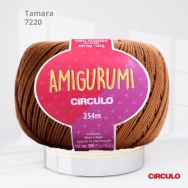 Imagem de Fio Amigurumi Circulo 254m Cor Tamara 7220 - Círculo
