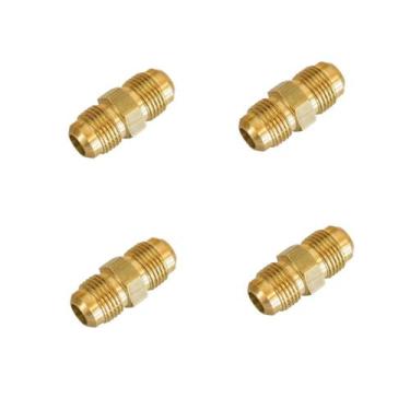 Imagem de Uniao flangeada para instalacao de gas-3/4"unf x tc 1/2" kit 4pç - JAC