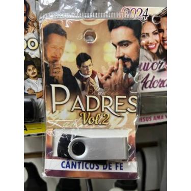 Imagem de pen drive com musicas gravadas diversas pendrive gravado generos PADRES VOL.2